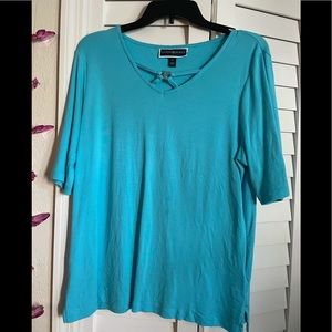 Karen Scott short-sleeve top